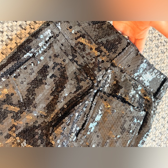 Vintage 90s   Jeanette Kastenberg St. Martin High waisted  Black Sequins Pants - Picture 4 of 4